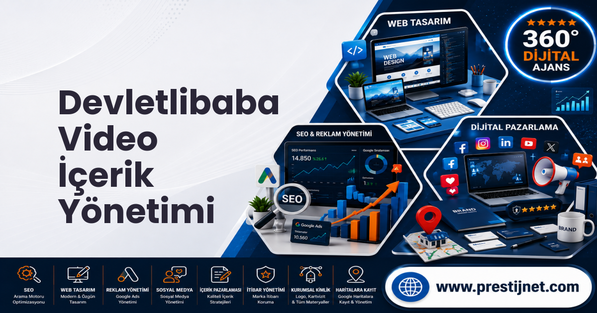 Devletlibaba Video İçerik Yönetimi