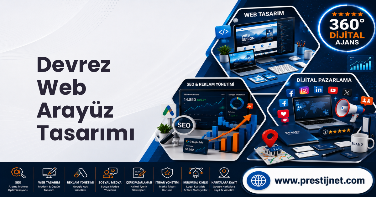 Devrez Web Arayüz Tasarımı