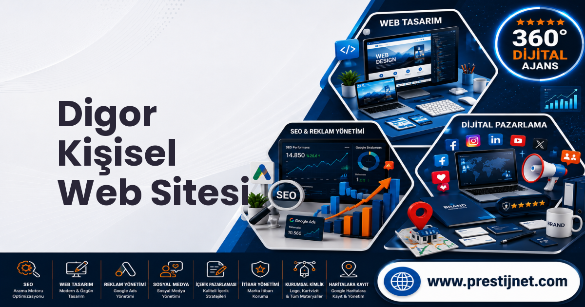 Digor Kişisel Web Sitesi