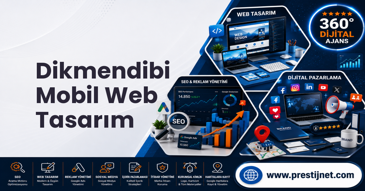 Dikmendibi Mobil Web Tasarım