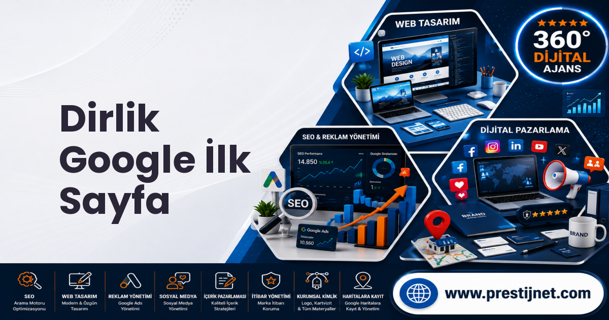 Dirlik Google İlk Sayfa