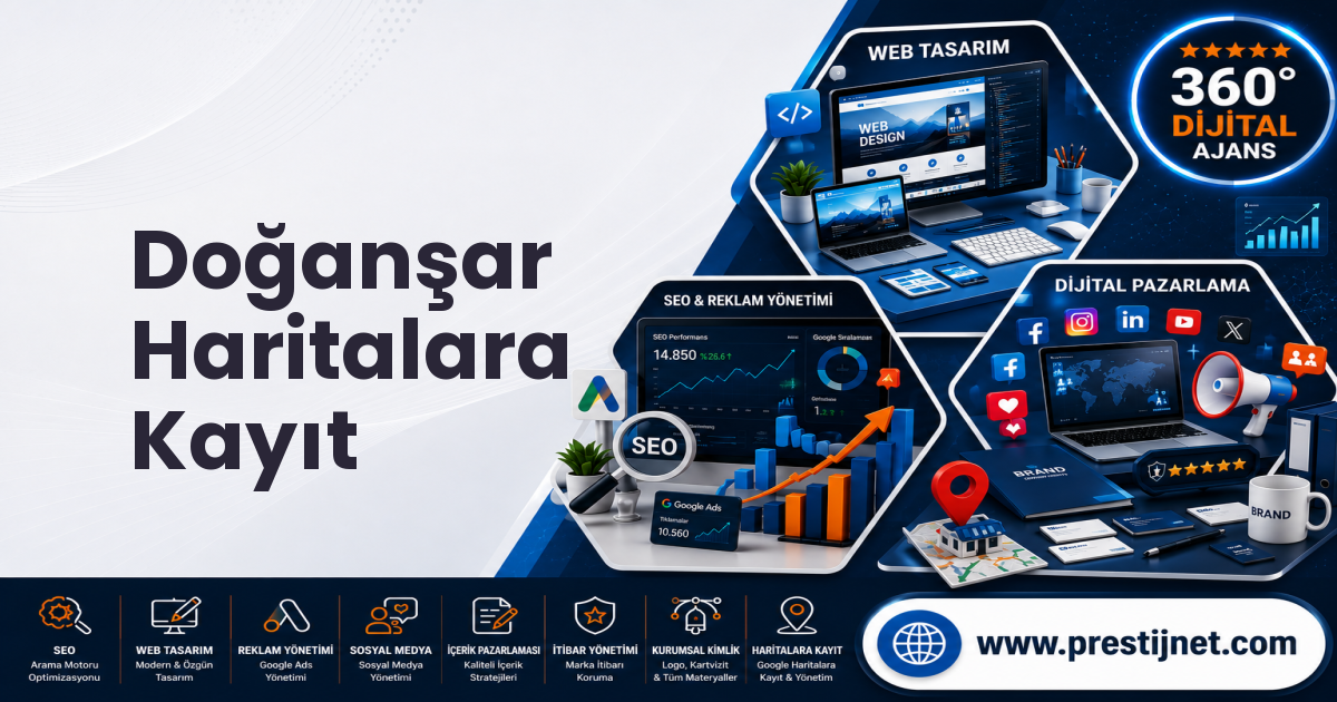 Doğanşar Haritalara Kayıt