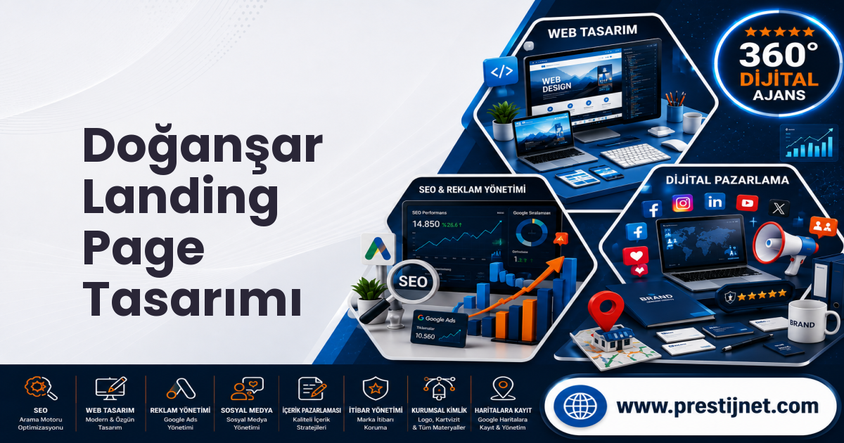 Doğanşar Landing Page Tasarımı