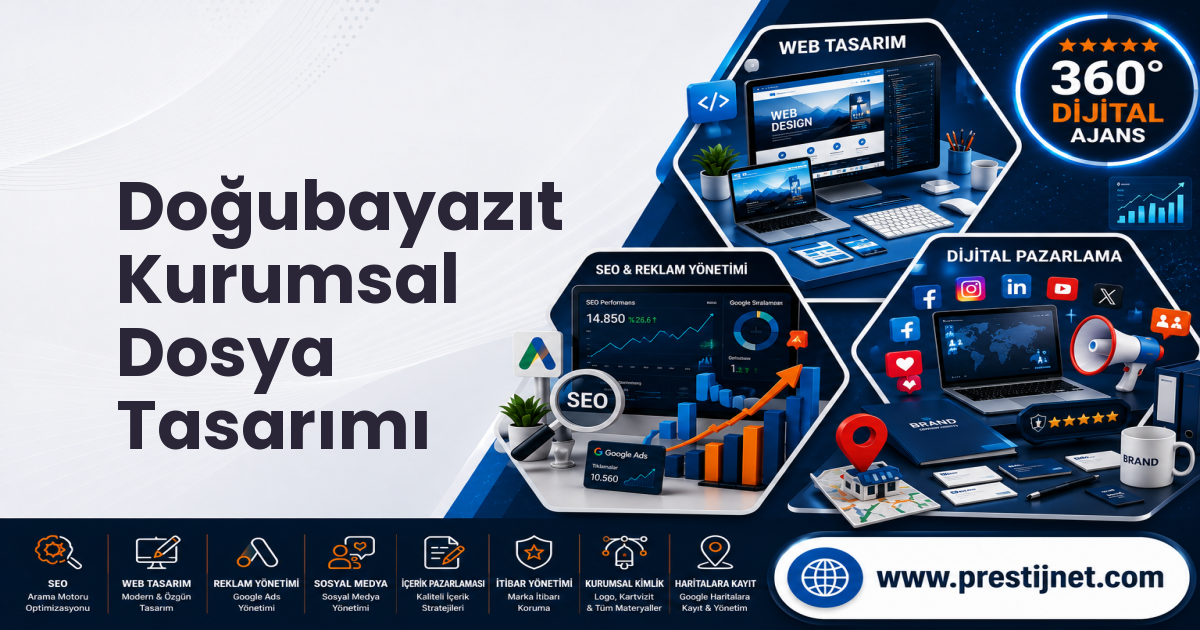 Doğubayazıt Kurumsal Dosya Tasarımı