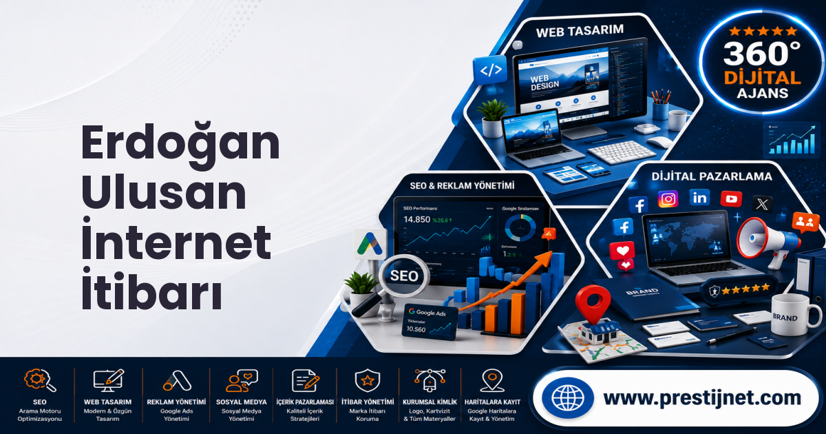 Erdoğan Ulusan İnternet İtibarı