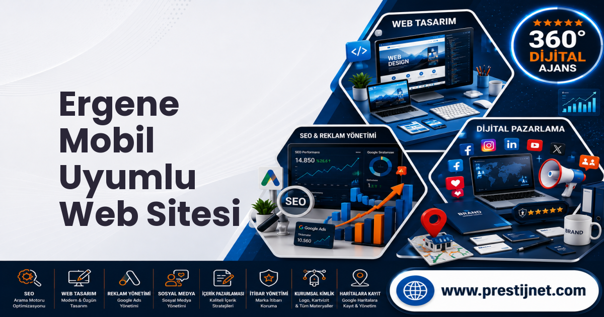 Ergene Mobil Uyumlu Web Sitesi