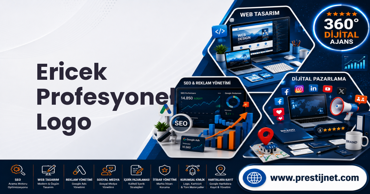 Ericek Profesyonel Logo