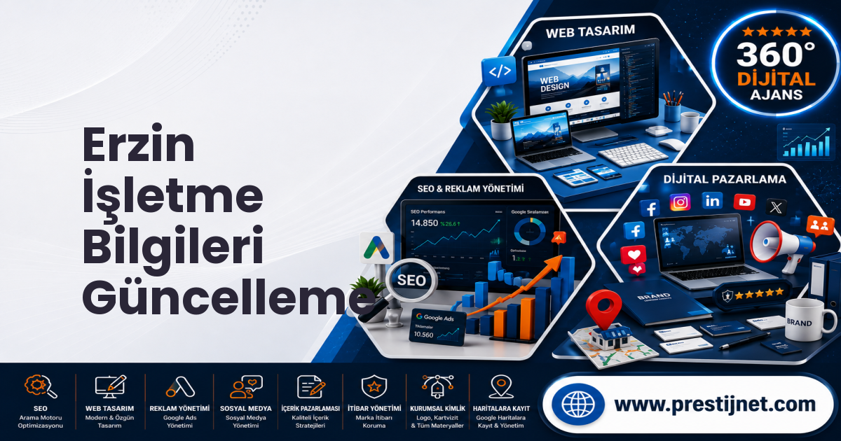 Erzin İşletme Bilgileri Güncelleme