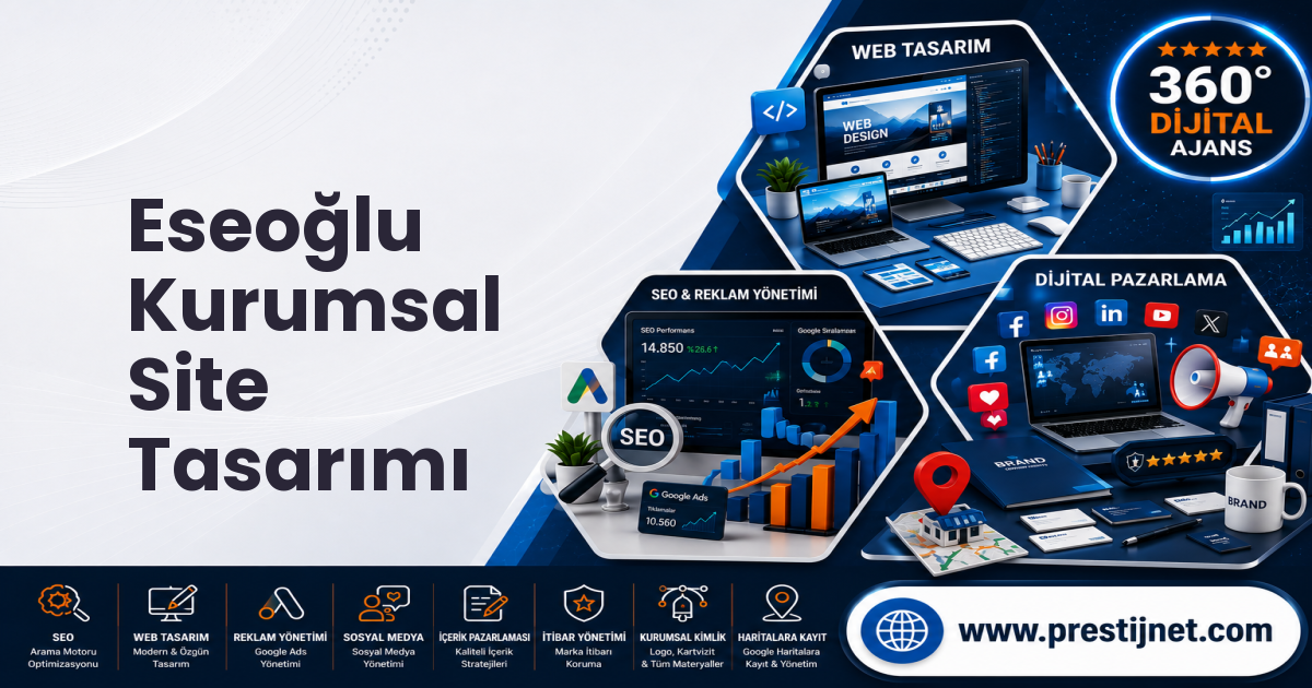 Eseoğlu Kurumsal Site Tasarımı