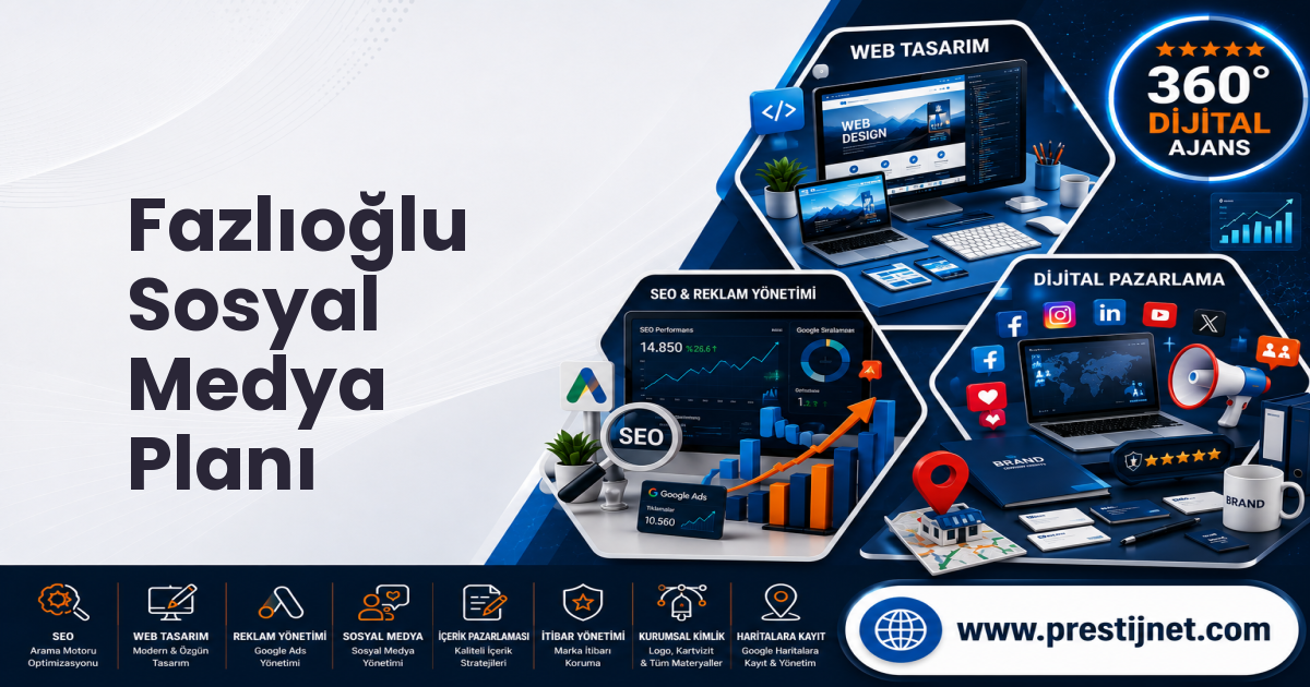 Fazlıoğlu Sosyal Medya Planı