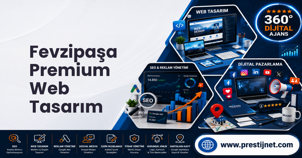 Fevzipaşa Premium Web Tasarım