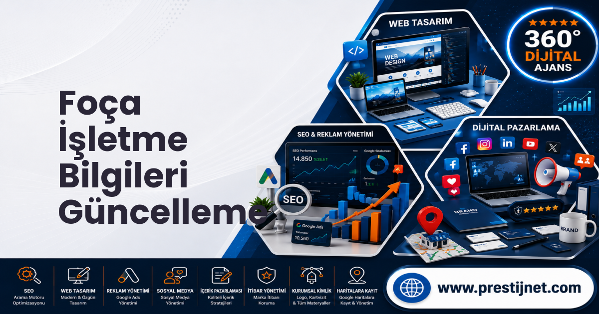 Foça İşletme Bilgileri Güncelleme