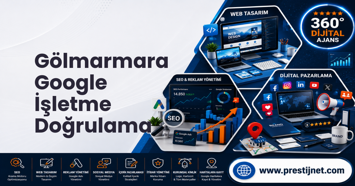Gölmarmara Google İşletme Doğrulama