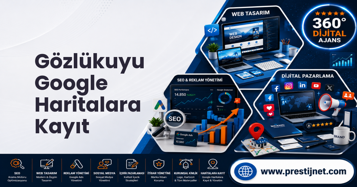 Gözlükuyu Google Haritalara Kayıt