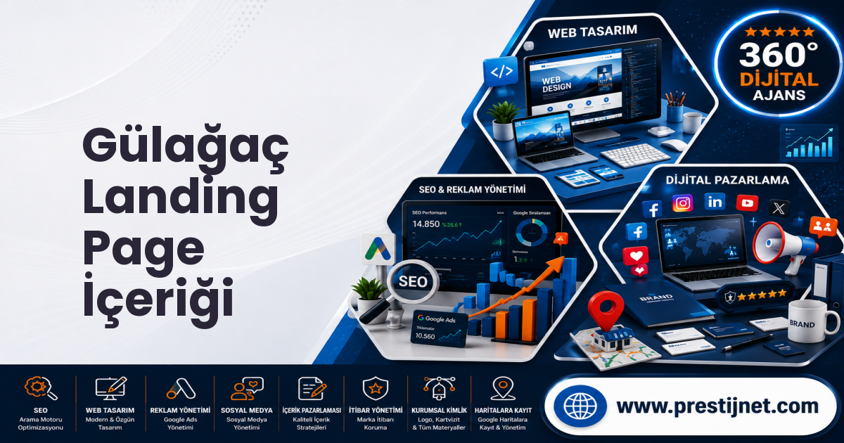 Gülağaç Landing Page İçeriği