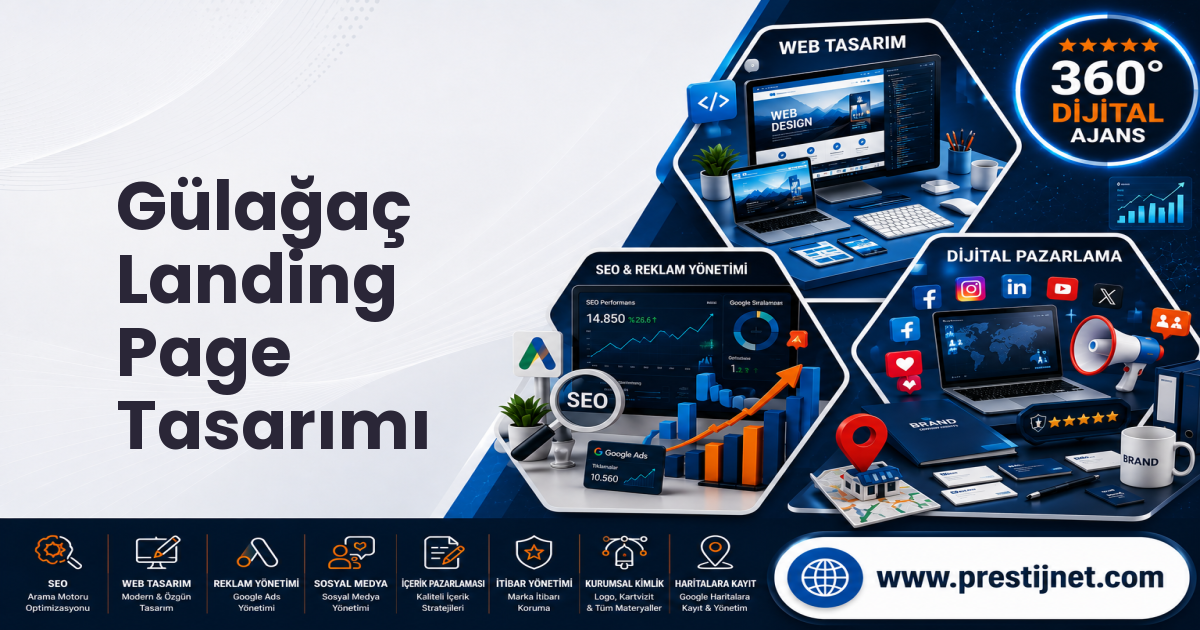 Gülağaç Landing Page Tasarımı