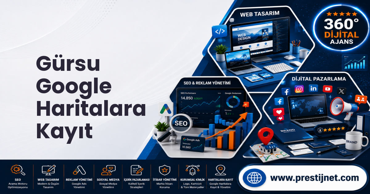 Gürsu Google Haritalara Kayıt
