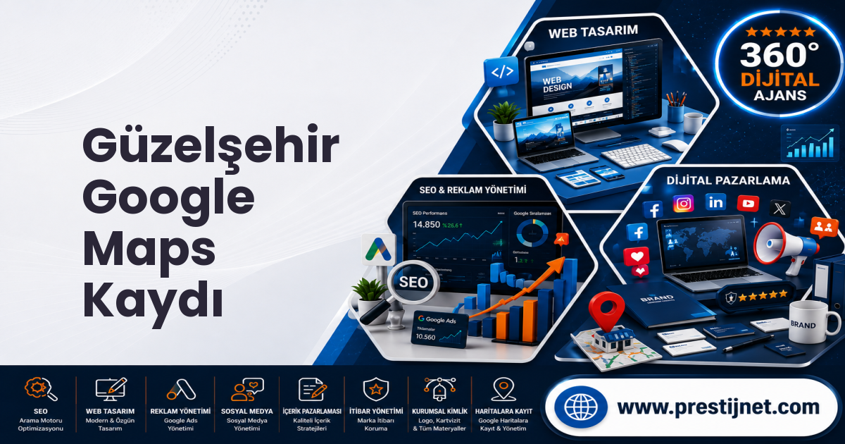Güzelşehir Google Maps Kaydı