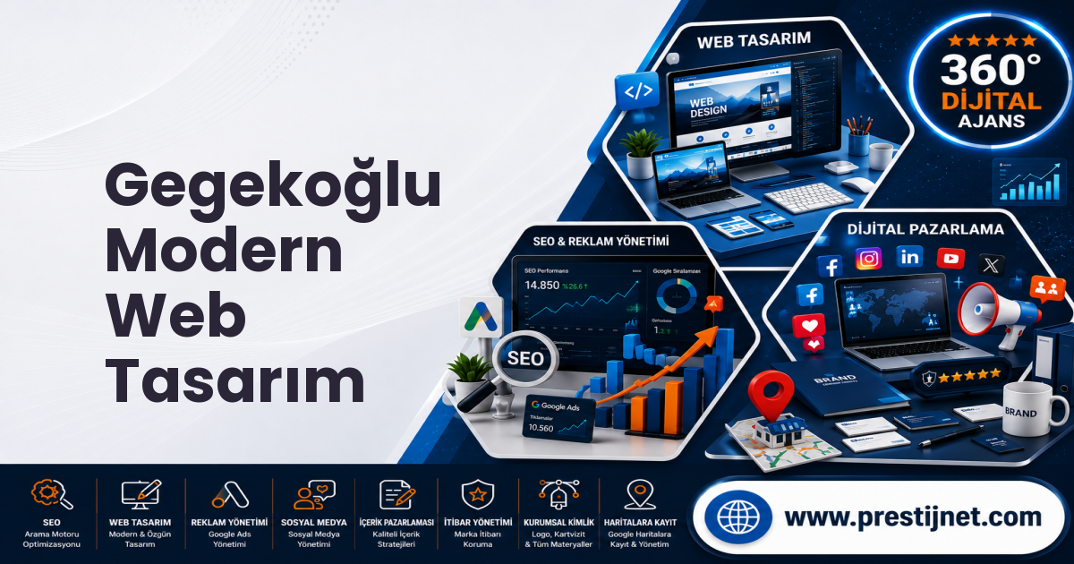 Gegekoğlu Modern Web Tasarım