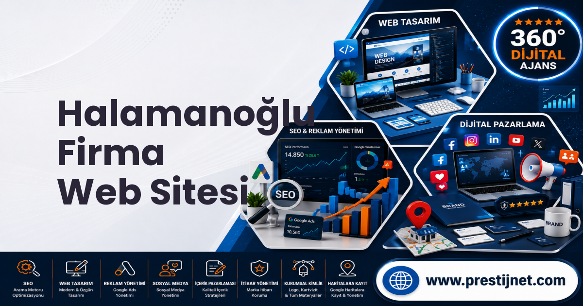 Halamanoğlu Firma Web Sitesi