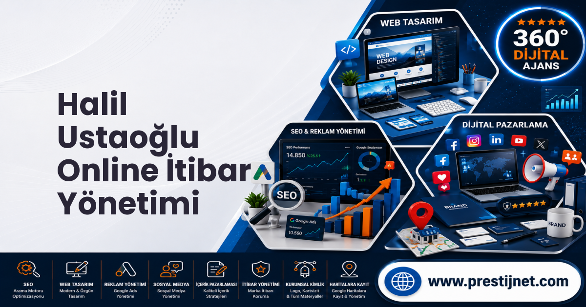 Halil Ustaoğlu Online İtibar Yönetimi