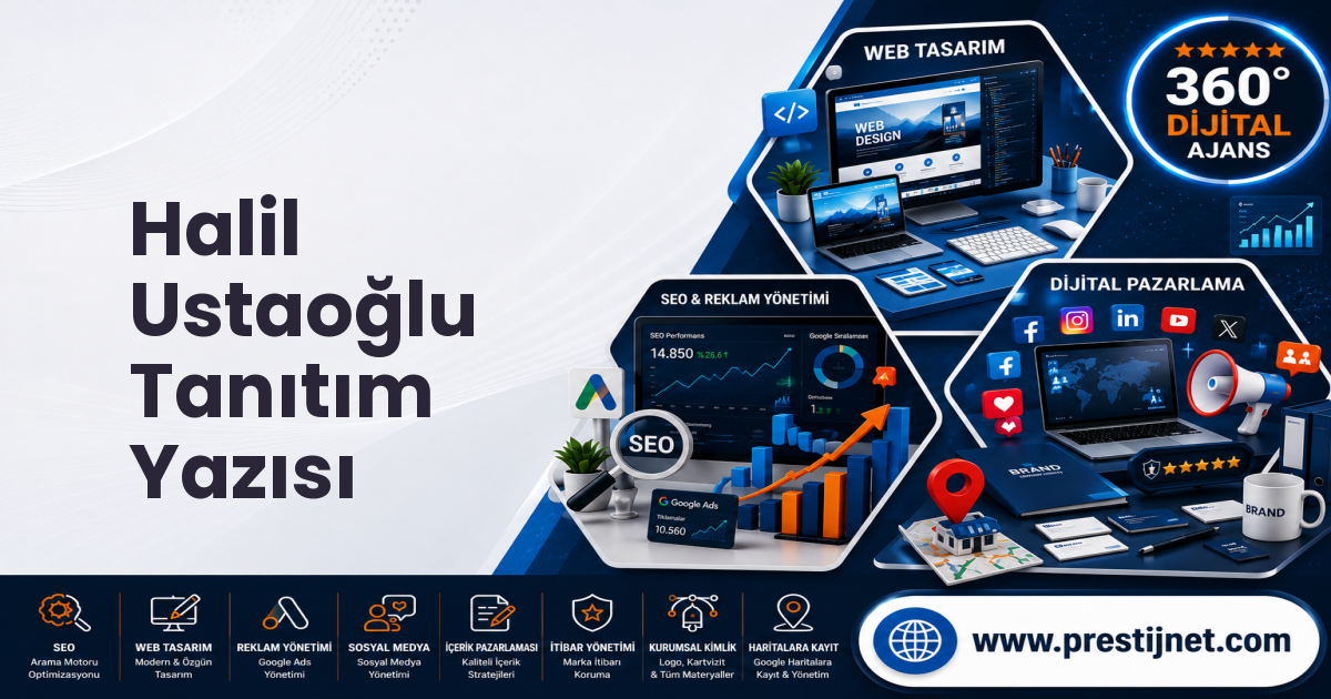 Halil Ustaoğlu Tanıtım Yazısı