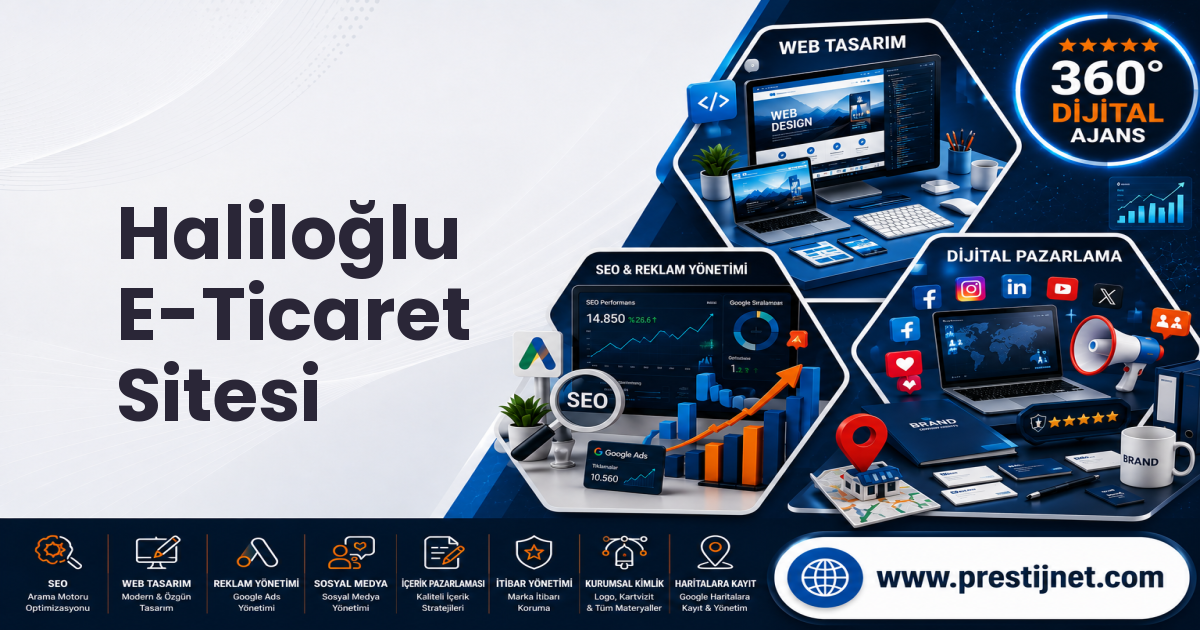 Haliloğlu E-Ticaret Sitesi
