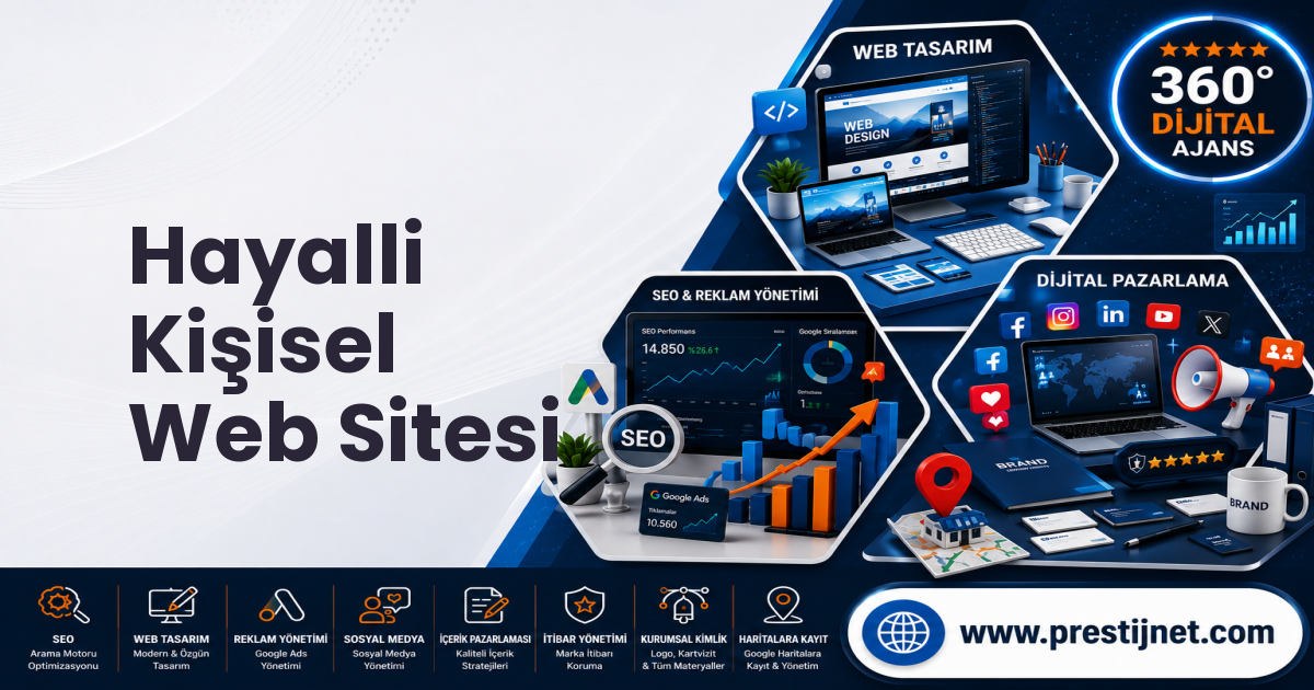 Hayalli Kişisel Web Sitesi