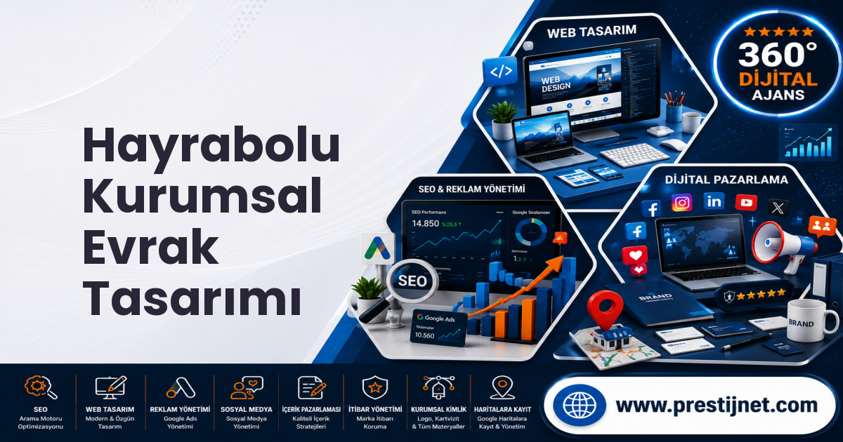 Hayrabolu Kurumsal Evrak Tasarımı