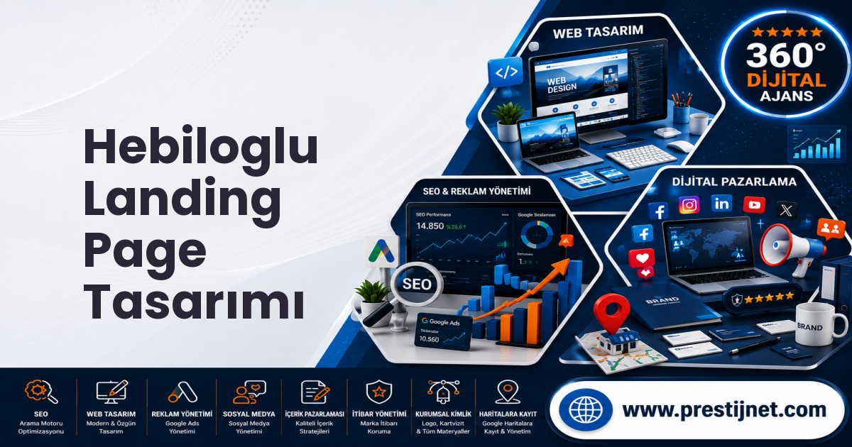 Hebiloglu Landing Page Tasarımı