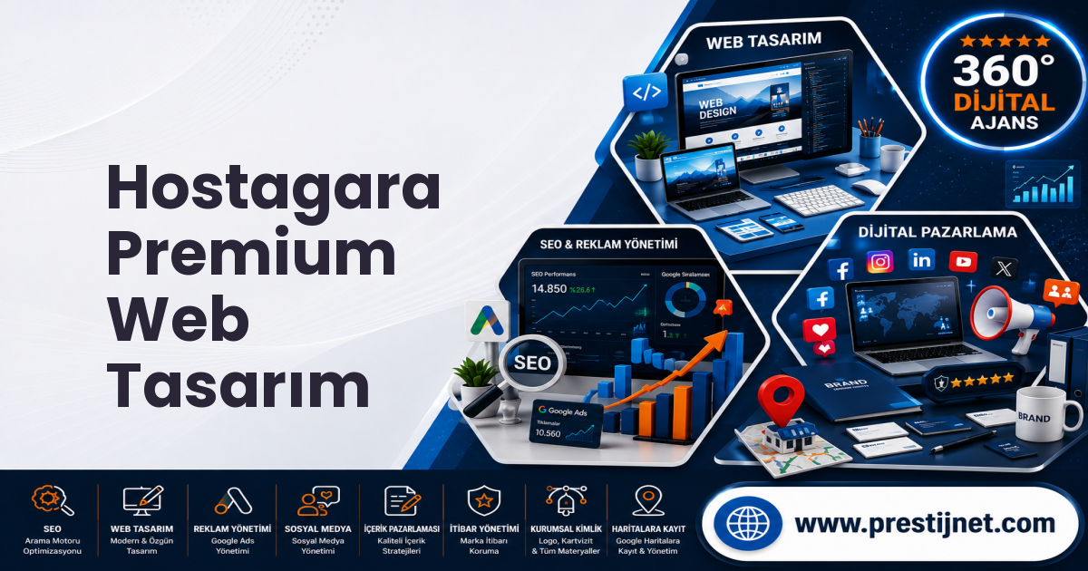 Hostagara Premium Web Tasarım