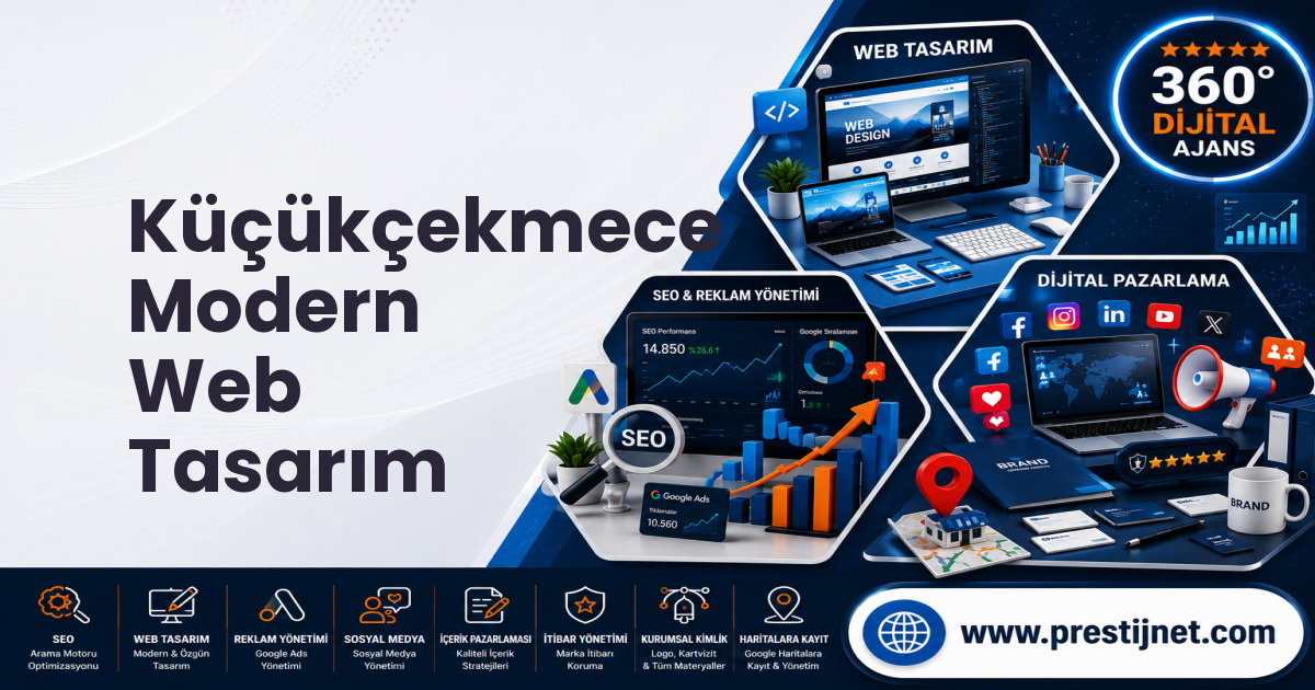 Küçükçekmece Modern Web Tasarım