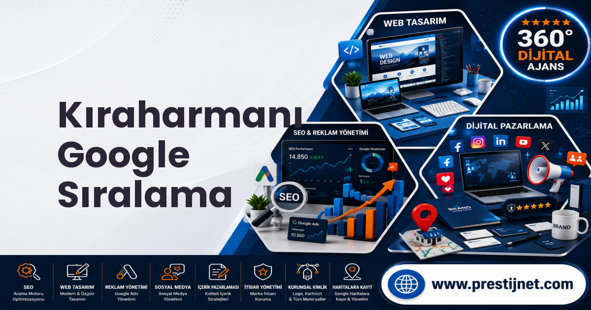 Kıraharmanı Google Sıralama