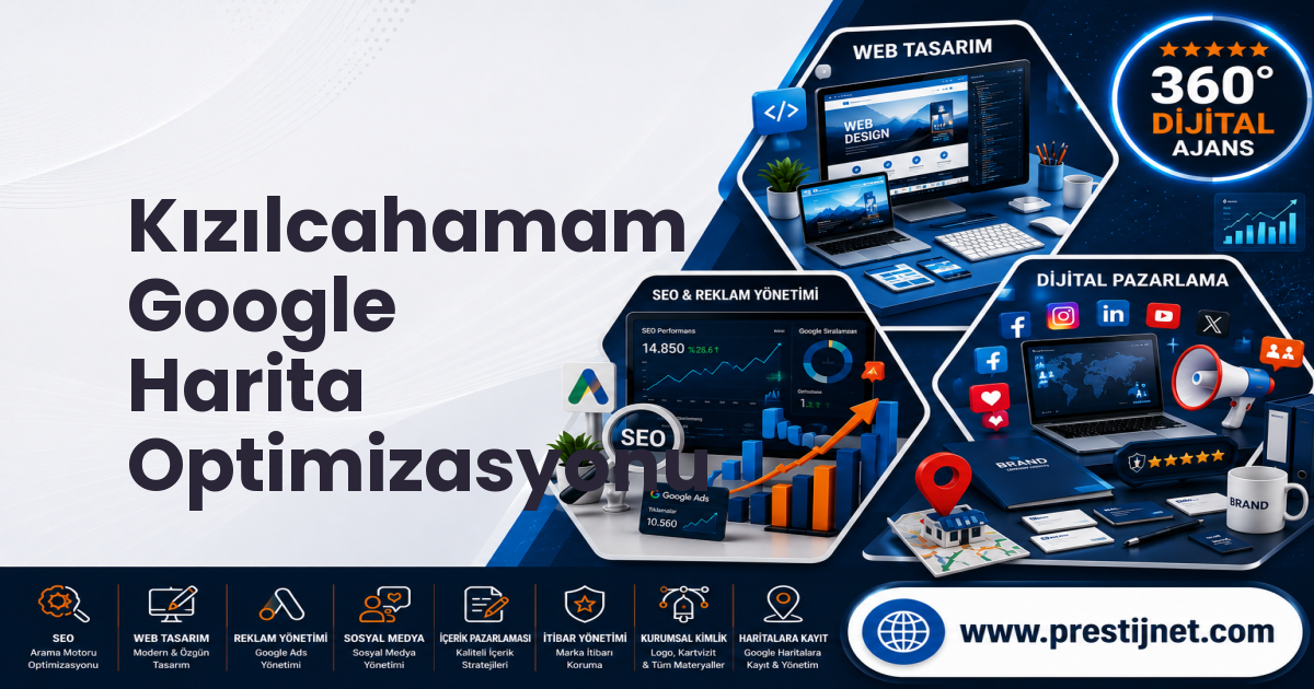 Kızılcahamam Google Harita Optimizasyonu