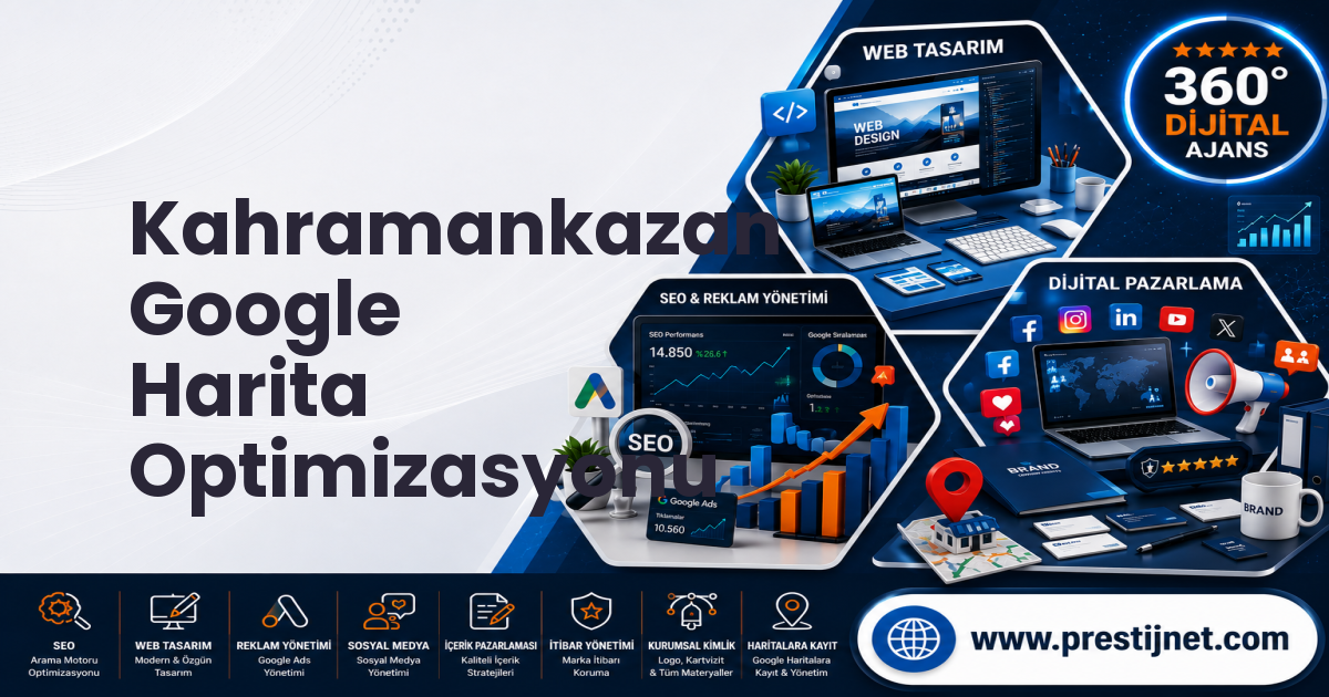 Kahramankazan Google Harita Optimizasyonu