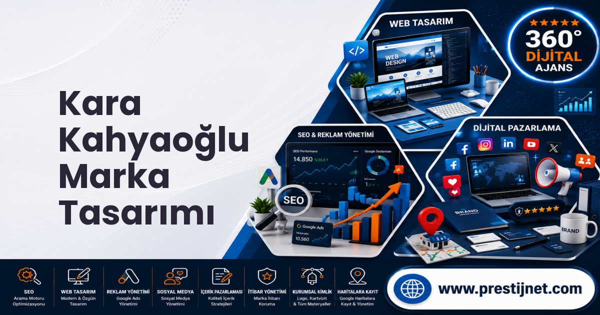 Kara Kahyaoğlu Marka Tasarımı