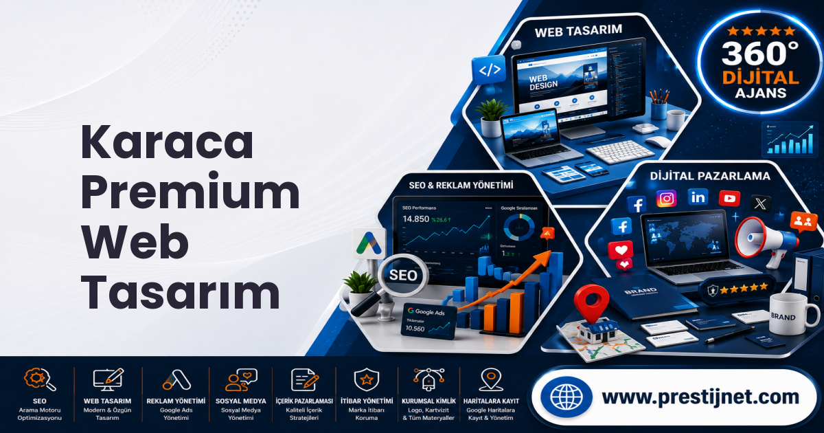 Karaca Premium Web Tasarım