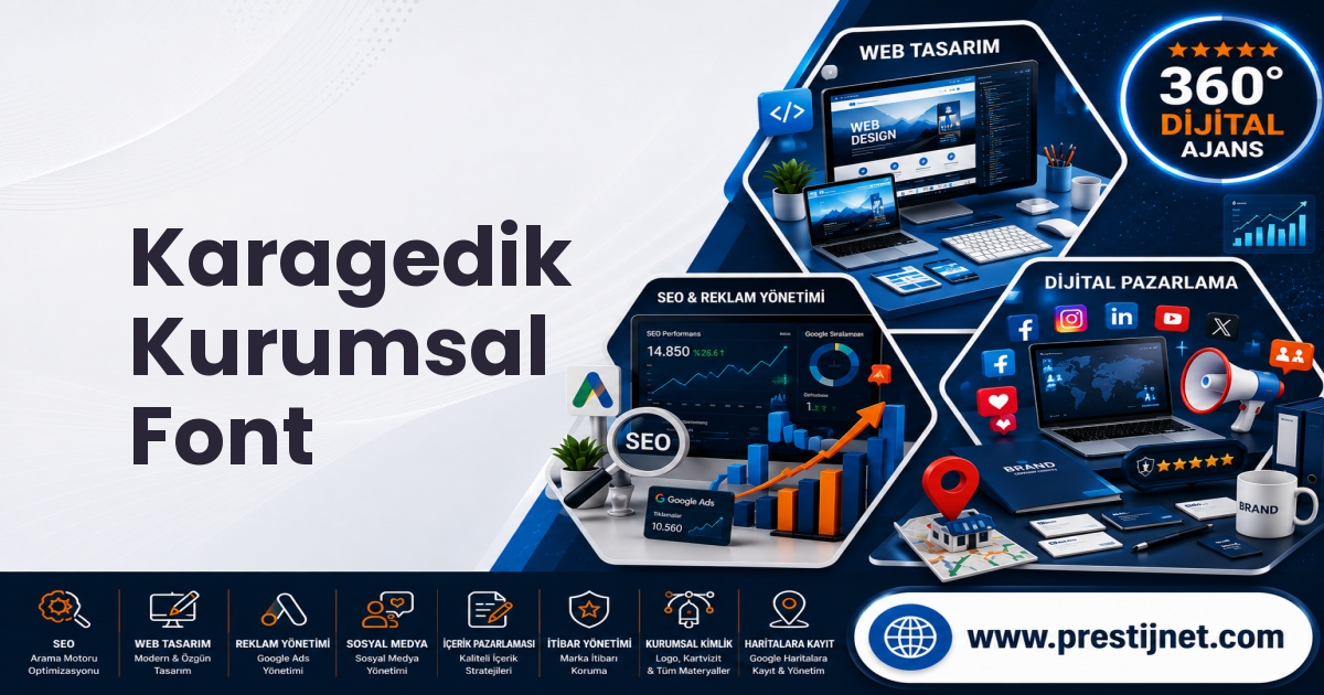 Karagedik Kurumsal Font