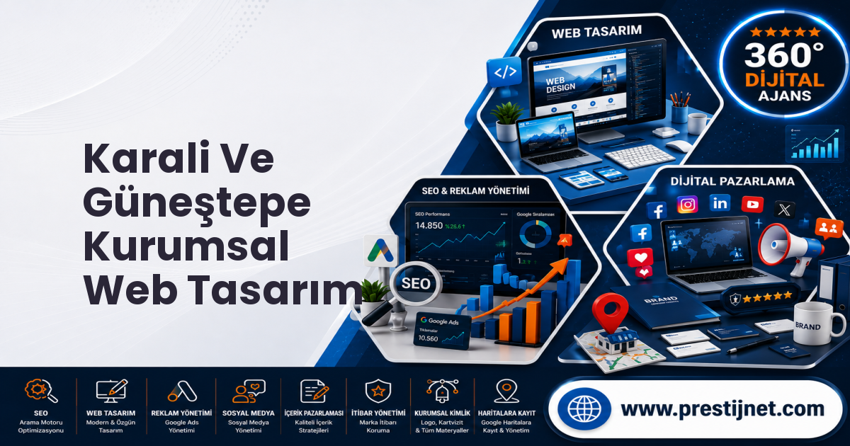 Karali Ve Güneştepe Kurumsal Web Tasarım