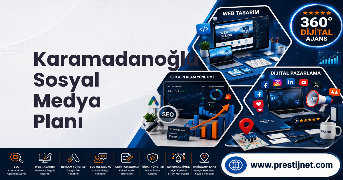 Karamadanoğlu Sosyal Medya Planı