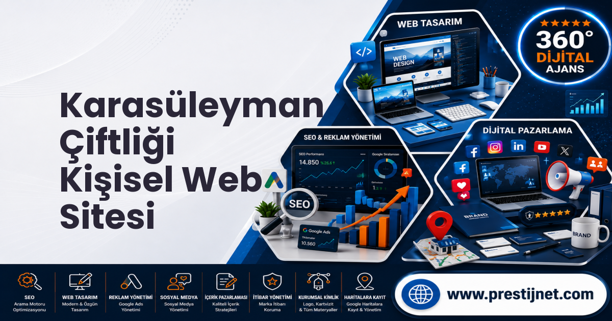 Karasüleyman Çiftliği Kişisel Web Sitesi