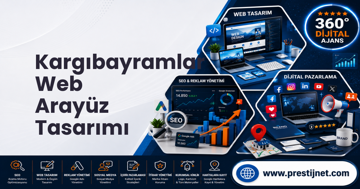 Kargıbayramlar Web Arayüz Tasarımı