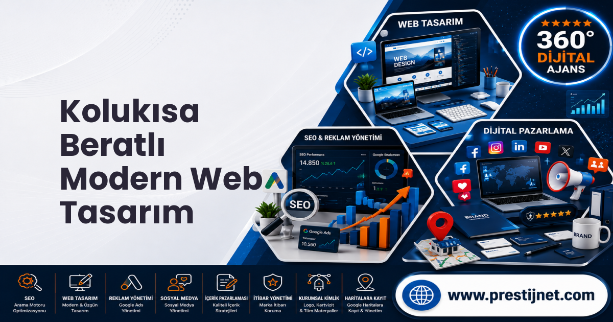 Kolukısa Beratlı Modern Web Tasarım