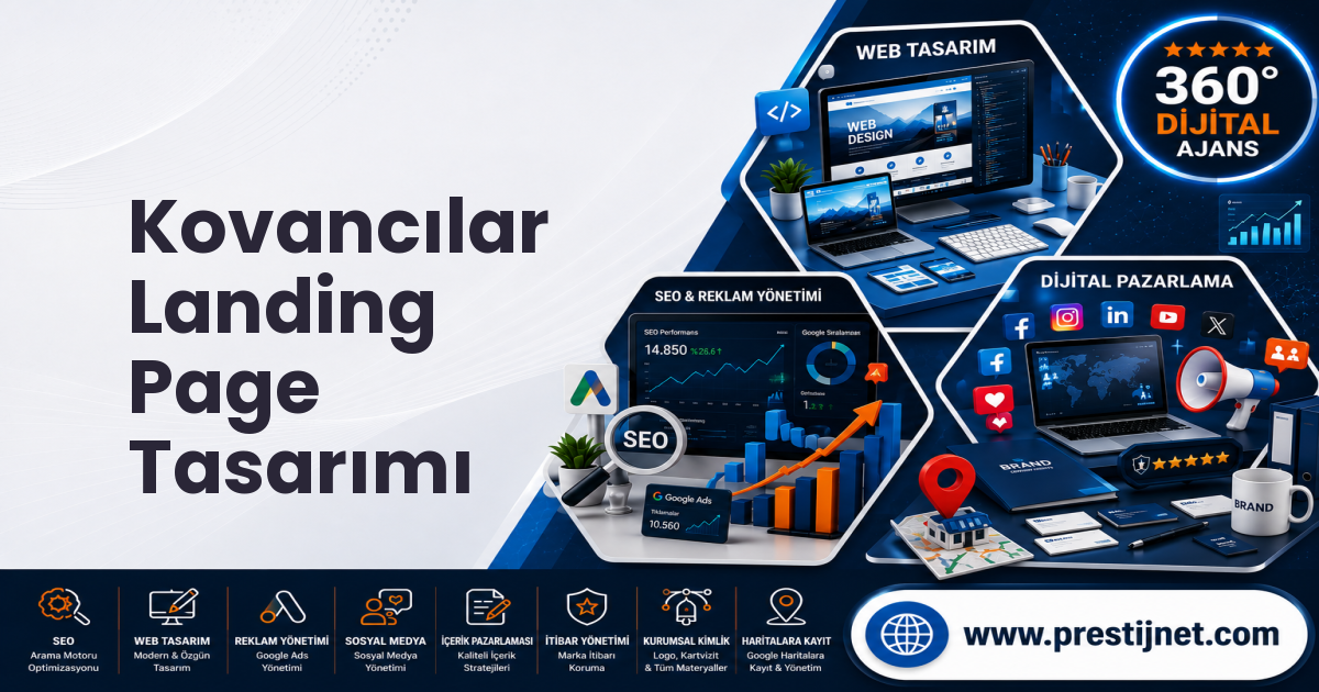 Kovancılar Landing Page Tasarımı