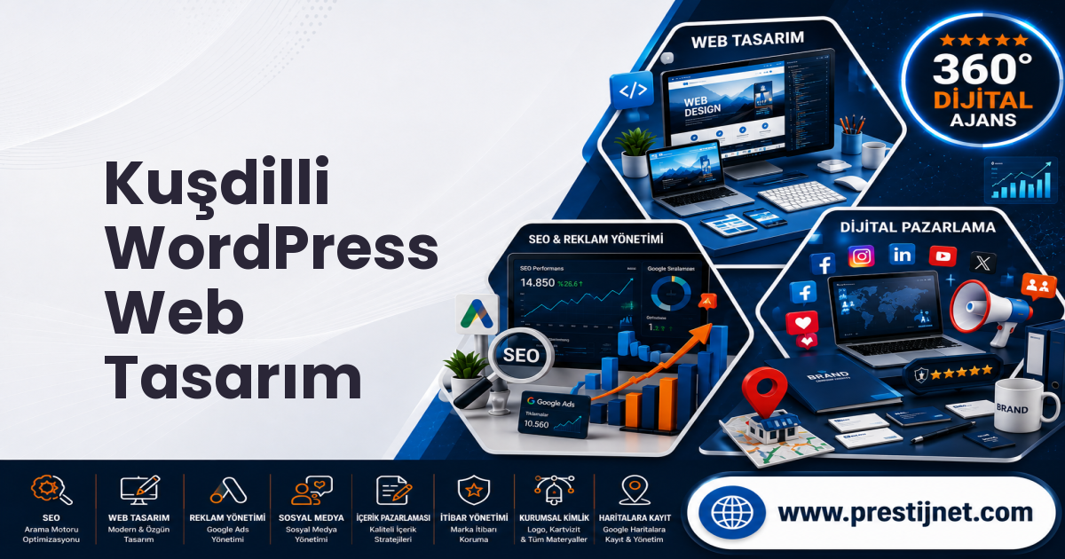 Kuşdilli WordPress Web Tasarım