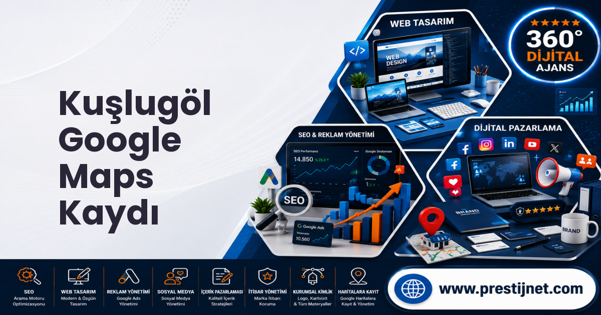 Kuşlugöl Google Maps Kaydı
