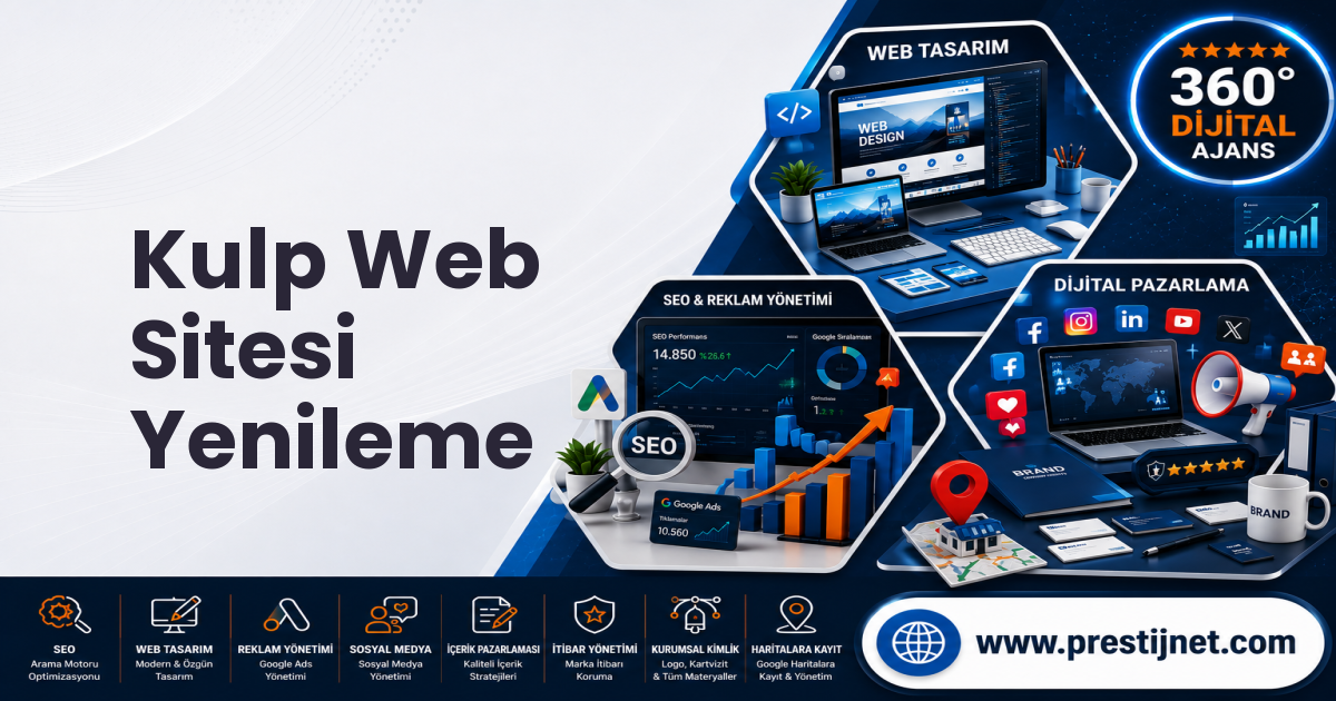Kulp Web Sitesi Yenileme