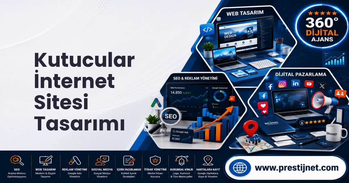 Kutucular İnternet Sitesi Tasarımı