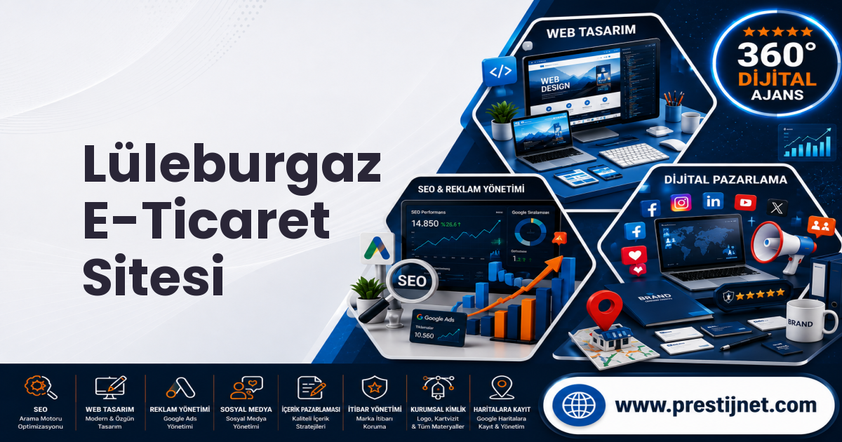 Lüleburgaz E-Ticaret Sitesi