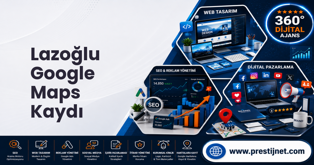 Lazoğlu Google Maps Kaydı